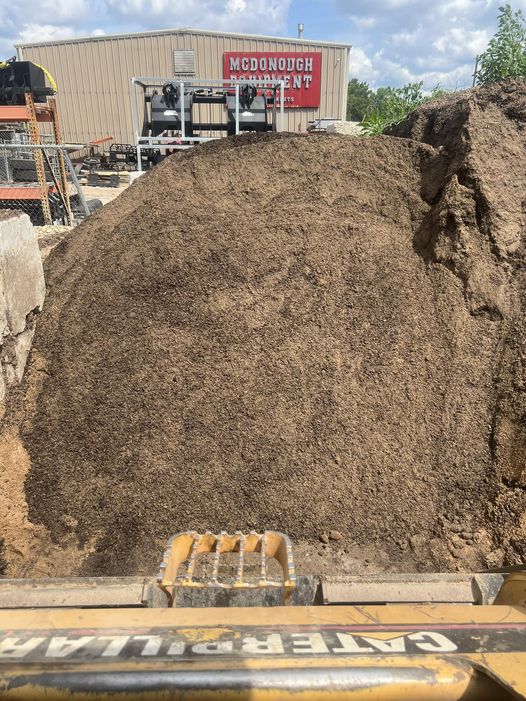 Lawn top dressing is great for lawns and gardens  MCDONOUGH EQUIPMENT &  ATTACHMENTS, LLC.
