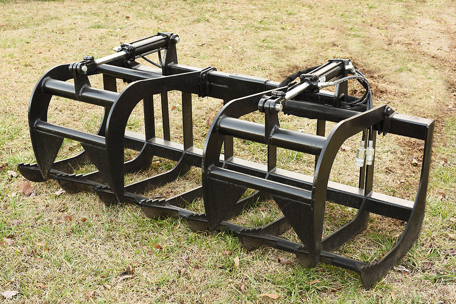 Skid Steer Attachments | Root Grapple Bucket Attachments