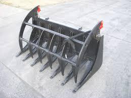 Skid Steer Attachment | SD Root Rake Grapple