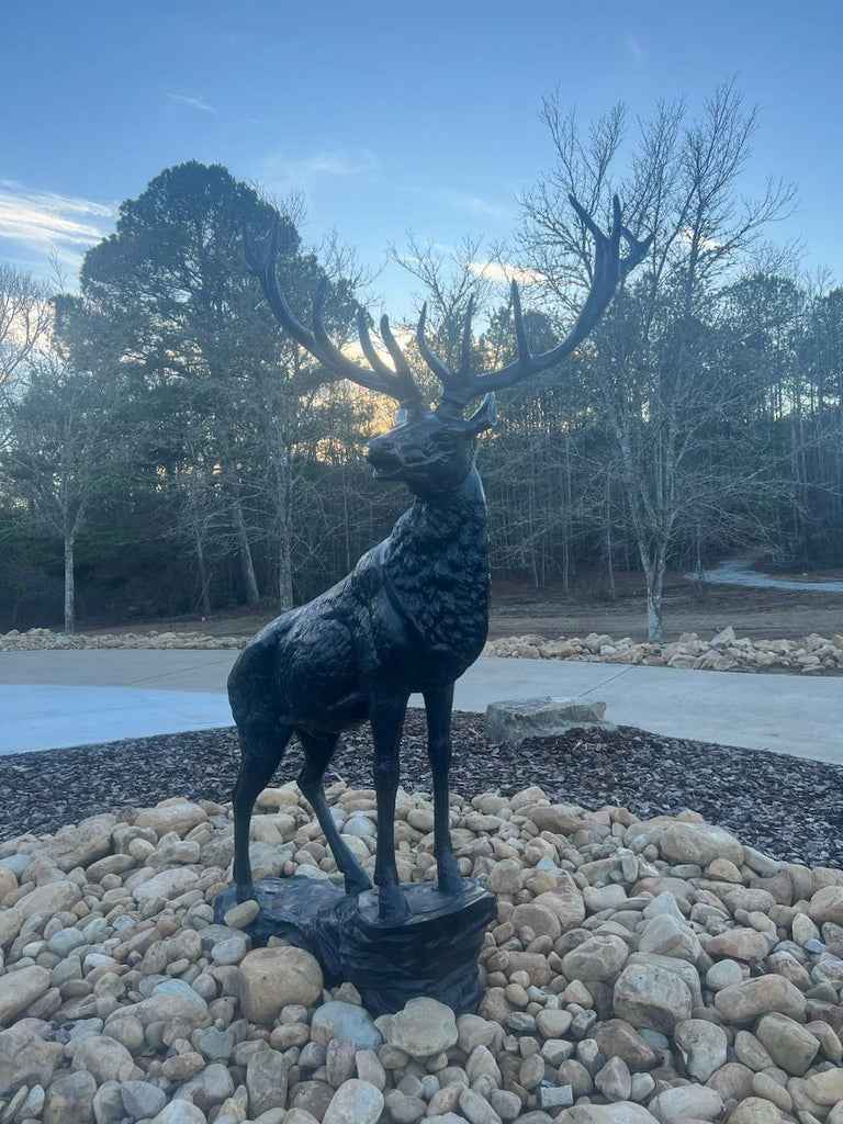Beautiful Aluminum Statues at McDonough Equipment & Attachments!!