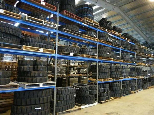 We Sell Rubber Tracks for Skid steers, We offer Track Installation and Sell Undercarriage Parts!!