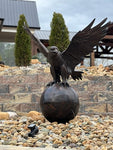 Eagle on Ball