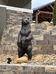 Medium Standing Bear Statue