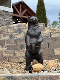 Medium Standing Bear Statue